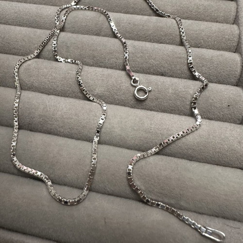 925 Sterling Silver Venetian Chain 50 cm new