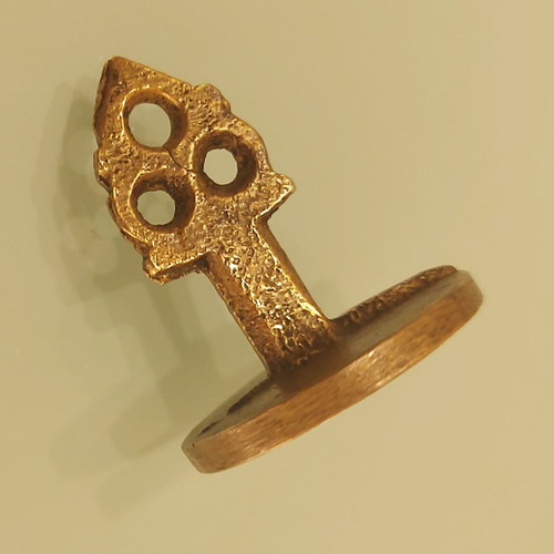 Mikrasiatiki Ekstratia 1921 brass seal used, Ottoman period