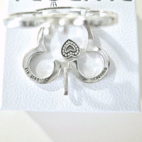 Silver s9.25 Ale Disney pendant used with petite charm