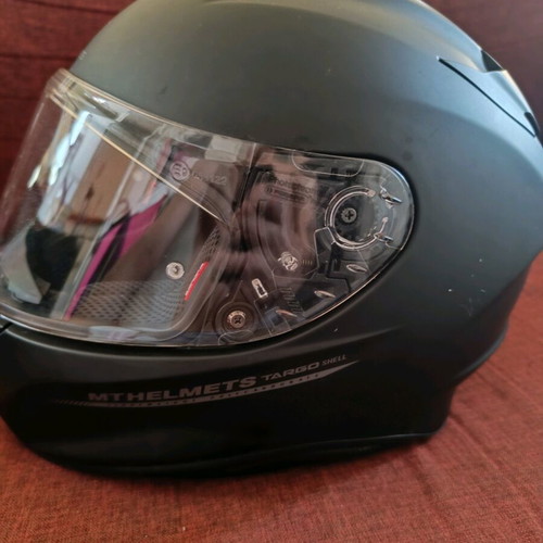 Motorcycle helmet like new full face closed type black size XXL