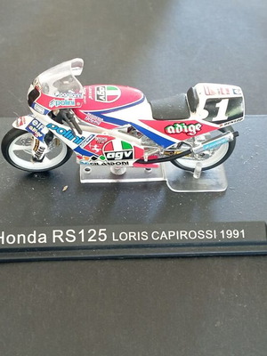 Μηχανάκι συλλεκτικό Honda RS 125 Loris Capirossi 1991 σαν καινούργιο