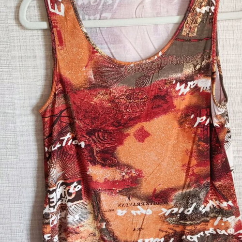 Blouses and pants used, 3 pieces multicolored