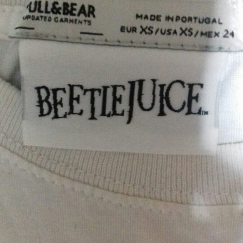 Beetle Juice Pull & Bear T-shirt like new, size XS