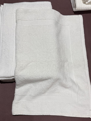 Floor Towels 50x70 White New, Pack of 11, 100% Cotton Egypt Cotton