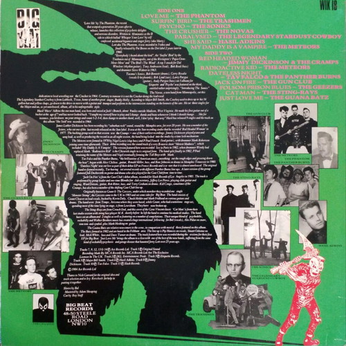 Rockabilly Psychosis and the Garage Disease LP used, rock