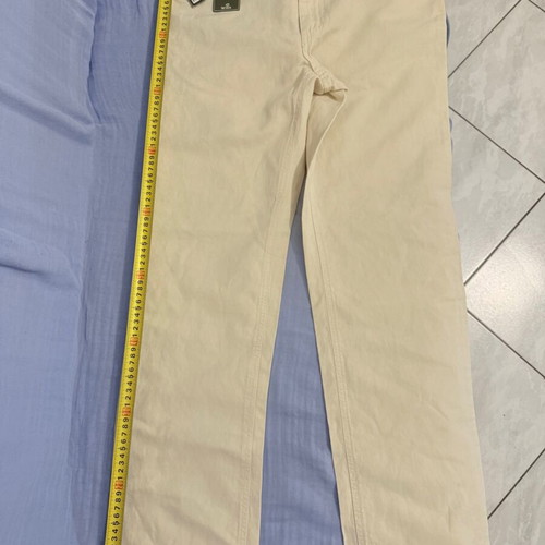 Henry Cottons pants new, beige, linen and cotton blend, size 33