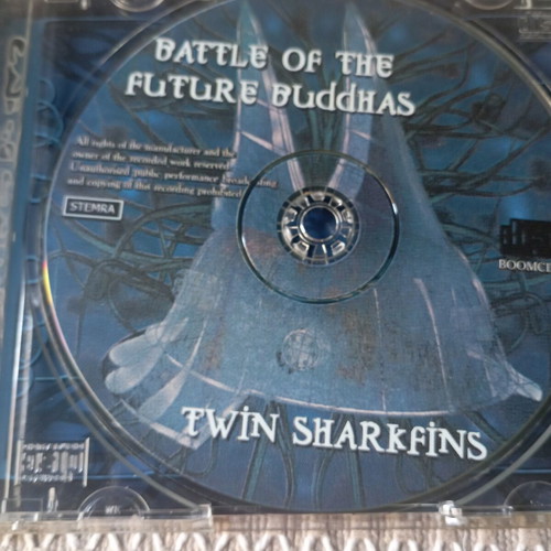 Twin Sharkfins CD by Battle of the Future Buddhas like new, psychedelic Goa trance