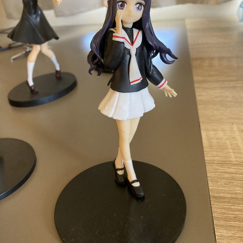 Anime figures set with Iona, Chika Fujiwara, Bocchi, Tomoyo Daidouji, Sakura Kinomoto