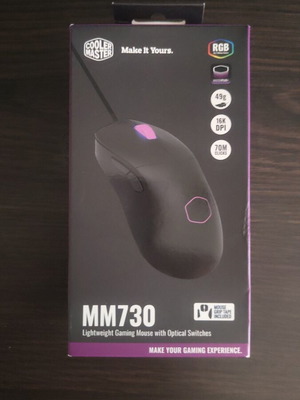 Cooler Master MM730 RGB gaming mouse like new