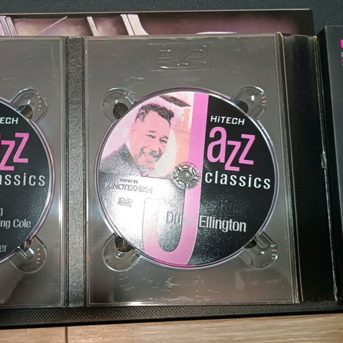 Jazz classics collection used, 5 DVD set with legendary jazz artists