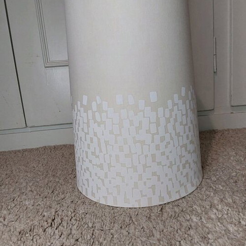 IKEA lamp shade like new, elongated fabric for floor or ceiling lamp