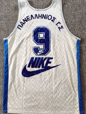 Φανέλα Μπάσκετ Πανελλήνιος Γ.Σ. μεταχειρισμένη 1988-1989 Nike