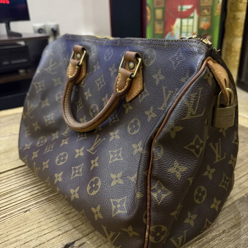 Louis Vuitton Speedy Monogram bag used, vintage classic