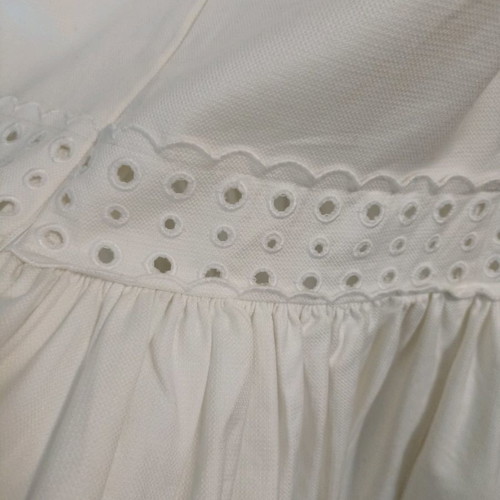 Red Valentino dress white like new, size 42 Italian