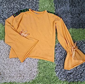 Asos London cotton bell sleeves woman sweaters! Size M