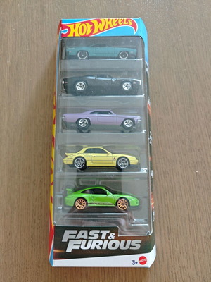Hot Wheels Fast and Furious 5-Pack New