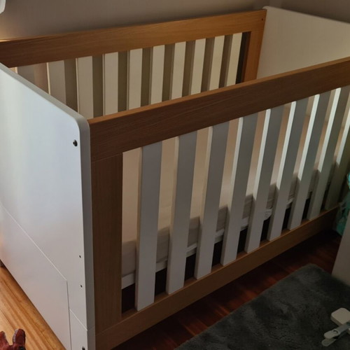 Baby Cot like new with mattress, suitable up to 7-8 years
