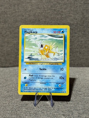 Pokemon TCG Magikarp Base set 35/102 used