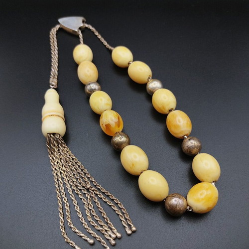 Silver 925 Masticha Worry Beads like new, 45gr 33cm