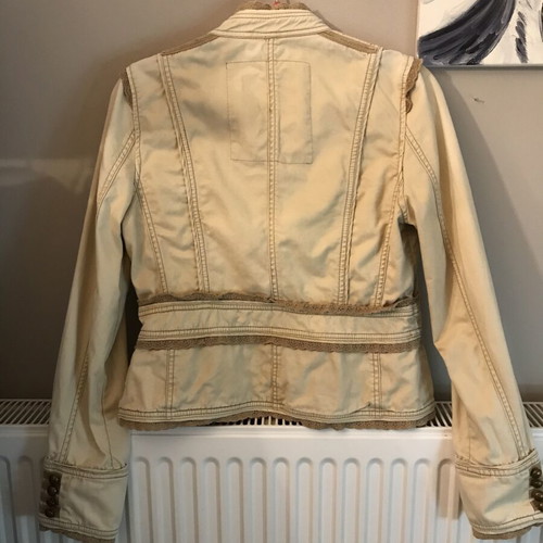 Esprit Edc Beige Military Jacket used, size L
