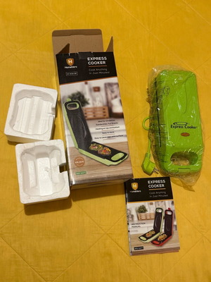 HomeVero Express Cooker new with recipe book and manual