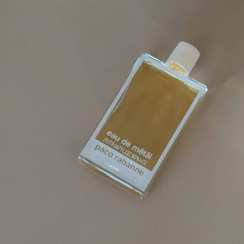 Paco Rabanne Eau de Metal 20ml Eau de toilette used