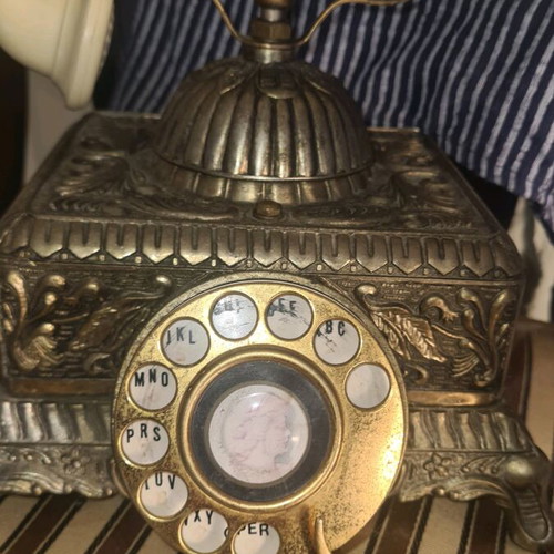 Antique telephone used
