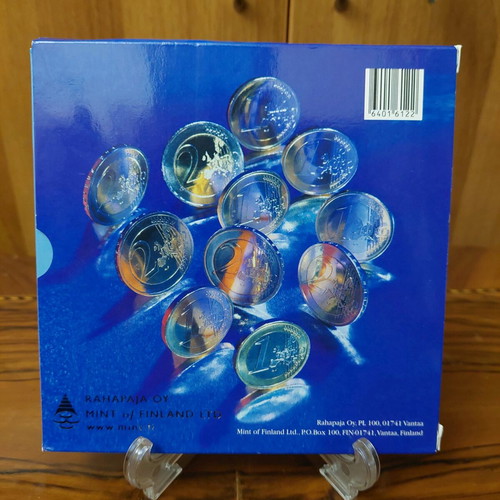 Triple official Finland euro set 1999-2000-2001 new