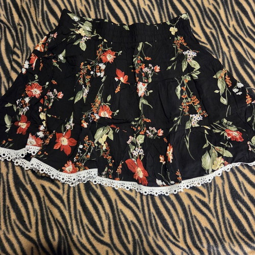 Celestino mini flared skirt like new, multicolor, size S