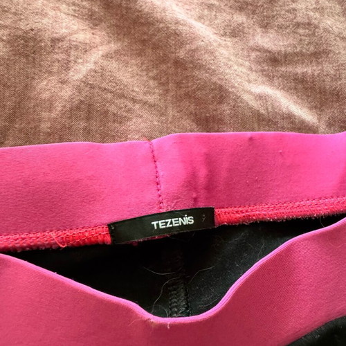 Tezenis sports leggings like new, black, size small