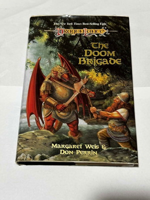 The Doom Brigade by Margaret Weis hardcover used, English