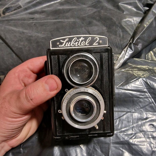 Lubitel 2 camera used, for collection, unknown condition