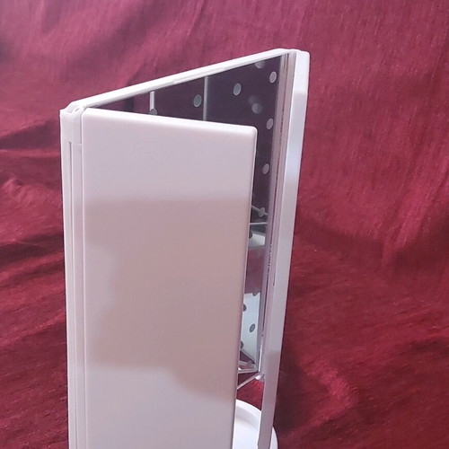 Triple makeup mirror with magnification and LED lighting new
