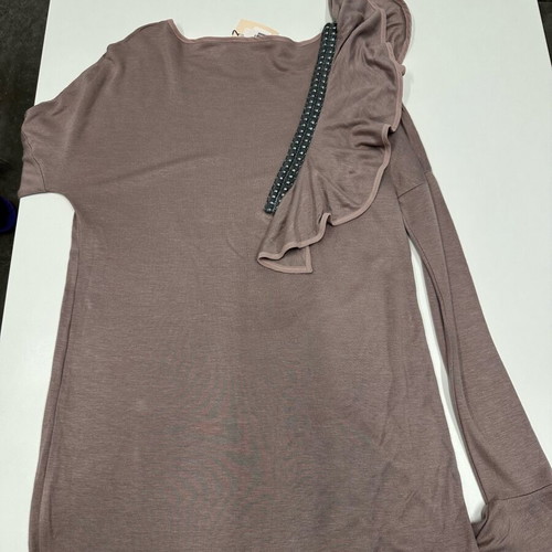 Penelope women's dress size S new, 90% viscose, gray beige