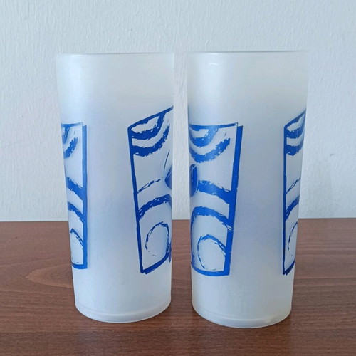 Ivi Vintage 90s Glasses new, set of 2 collectible plastic