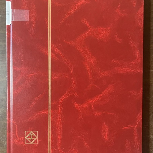 Lighthouse A4 Stamp Album like new, 16 black pages