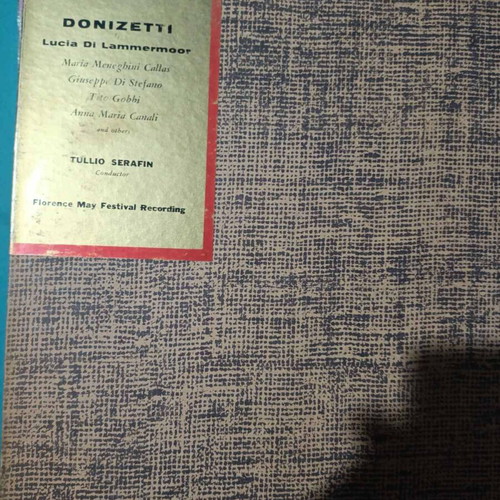 Donizetti Lucia Di Lammermoor vinyl record like new, classical