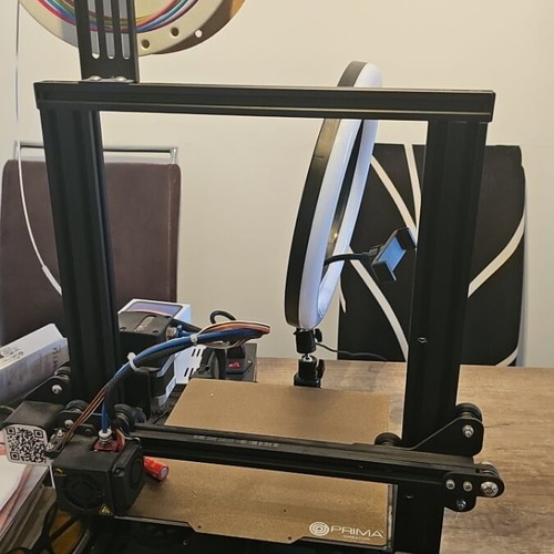 Ender Creality 3D printer like new with filament and nozzles