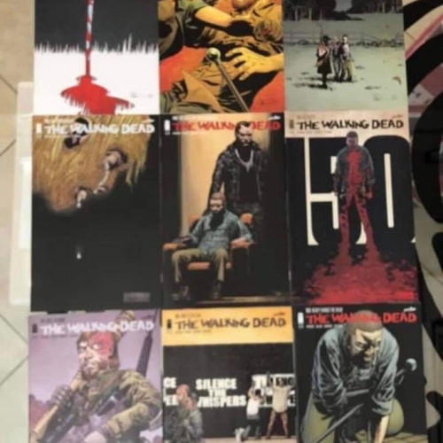 Walking Dead set of 78 new comics with rare variants and specials