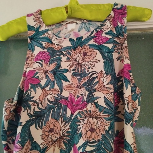H&M All Time Classic Tropical Flowers Summer Dress like new, medium