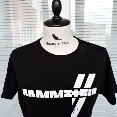 Rammstein Kreuz Vintage T-Shirt size L like new, black and white