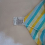 Lacoste women's polo shirt used, size M-L, multicolor