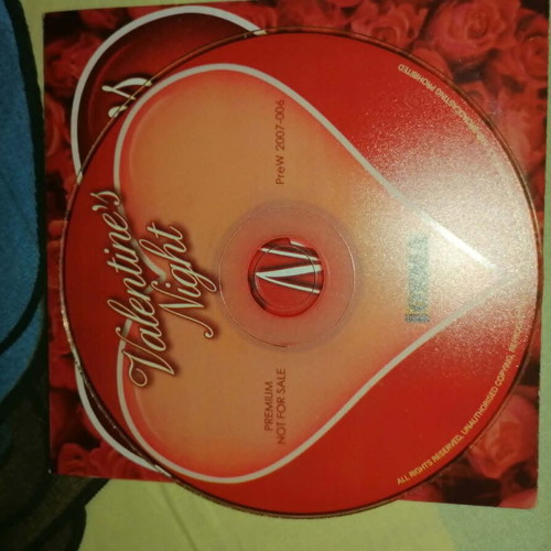 Valentine's Night promo CD like new, blues genre