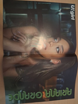 Αφίσα U!GIRL Ariana Grande καινούργια