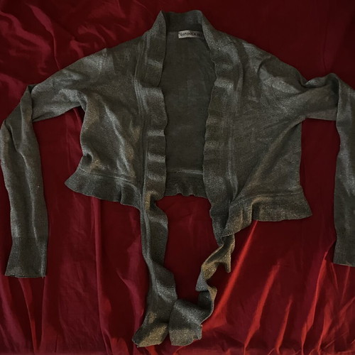 Cardigan gray size L like new