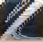  Γυναικείο GUESS κάπρι παντελόνι navy με λευκές λεπτομέρειες – άριστη κατάσταση