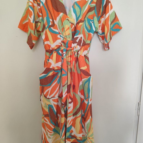 Colorful dress XXL used, excellent condition