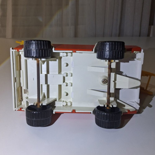 Vintage toy truck used in good condition