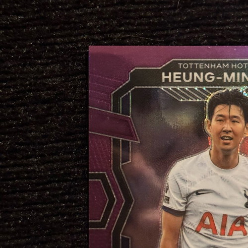 Prizm Heung-Min Son 2023-24 Autographed Card mint condition