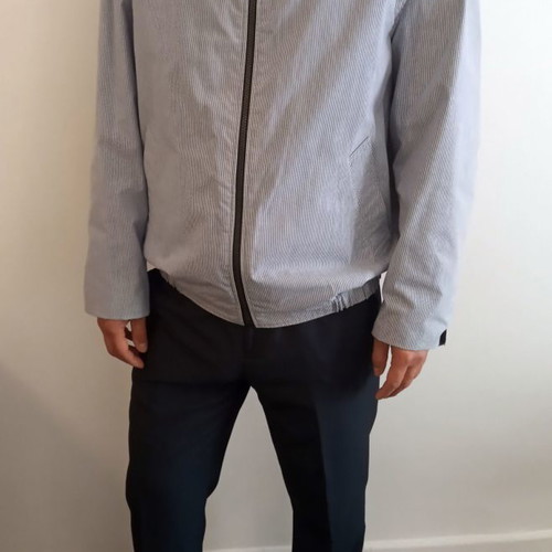 Zara Sport men's reversible jacket like new, blue or white